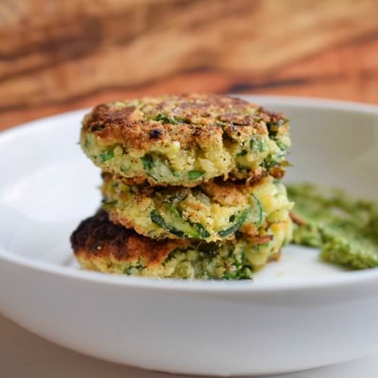 Low Carb Zucchini Fritters