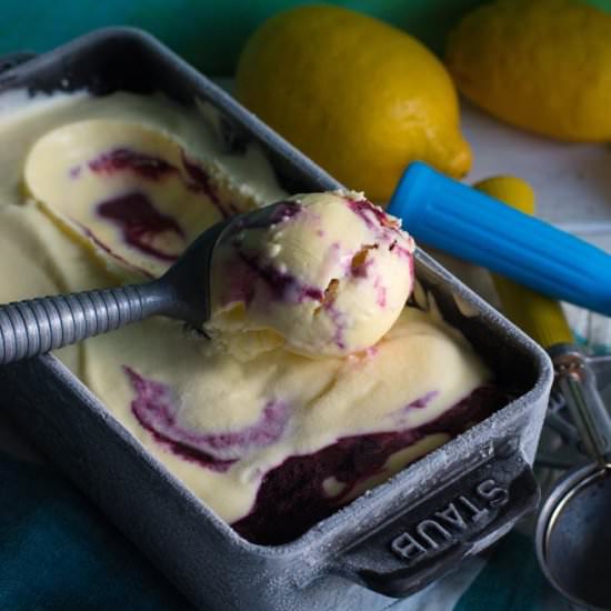 Lemon Curd Ice Cream