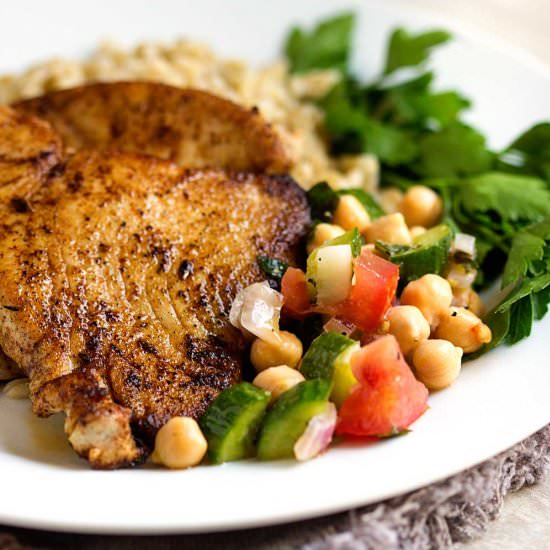 Pan Seared Blackened Ahi Tuna