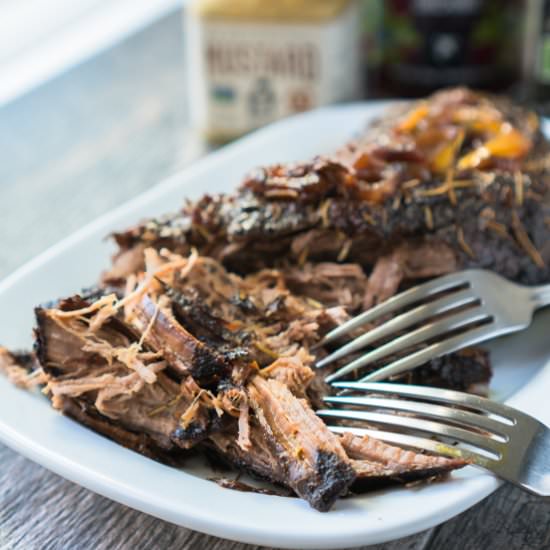 Mustard Balsamic Tri-Tip