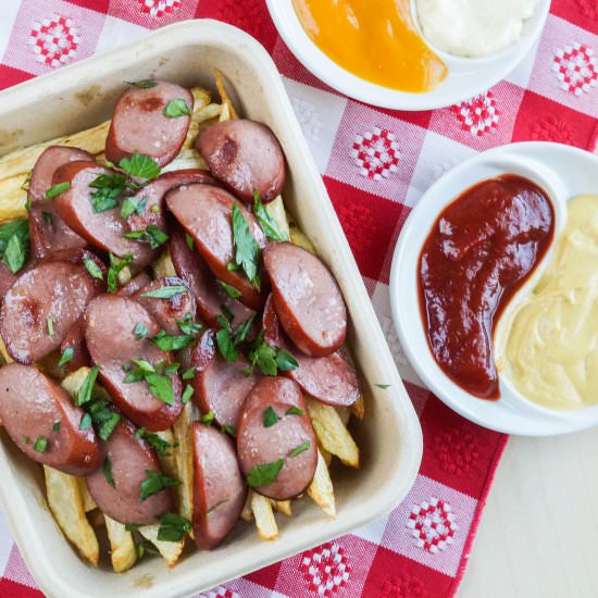 Salchipapas