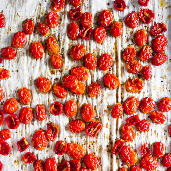 Slow Roasted Cherry Tomatoes