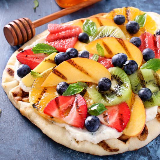 Grilled Fruit Pizza