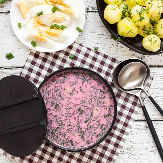 Cold Beet Soup – Summer Borscht
