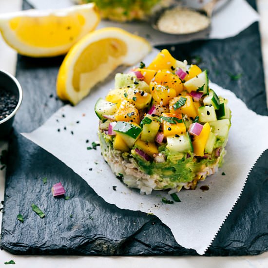 Tuna “Sushi” Stacks