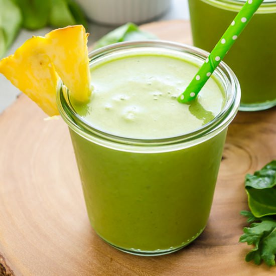 Power Green Pineapple Smoothie