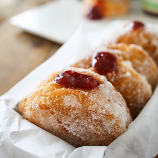 Strawberry Jalapeno Donuts