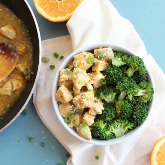 Healthy Orange Chicken