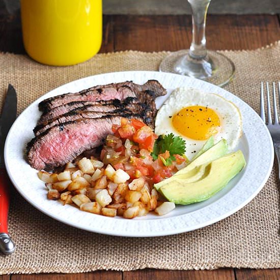 Steak and Eggs Rancheros