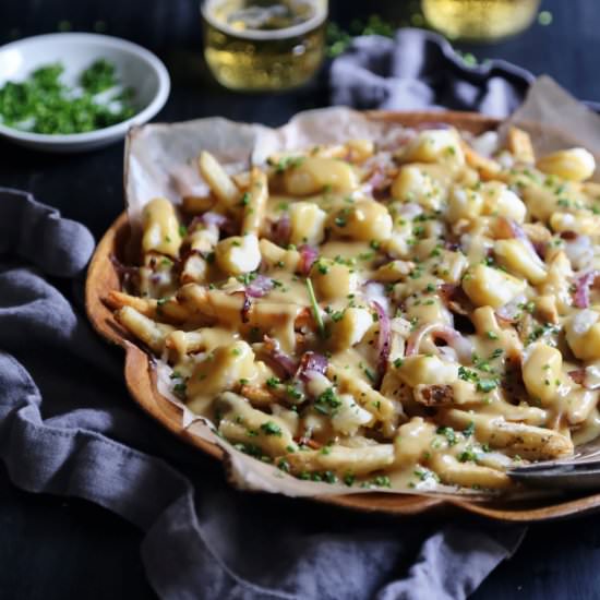 Ginger Curry Poutine