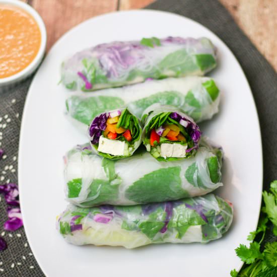 Tofu Summer Rolls