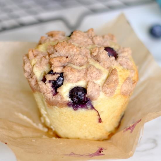 Blueberry Crumble Muffins