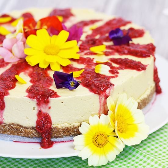 Mango & Coconut Cheesecake