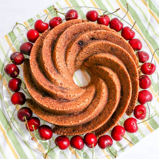 Chocolate Cherry Bundt Cake – Sauce