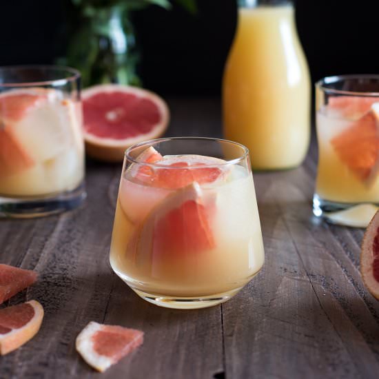 Bourbon Grapefruit Cocktail