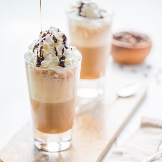 Homemade Mocha Frappuccino