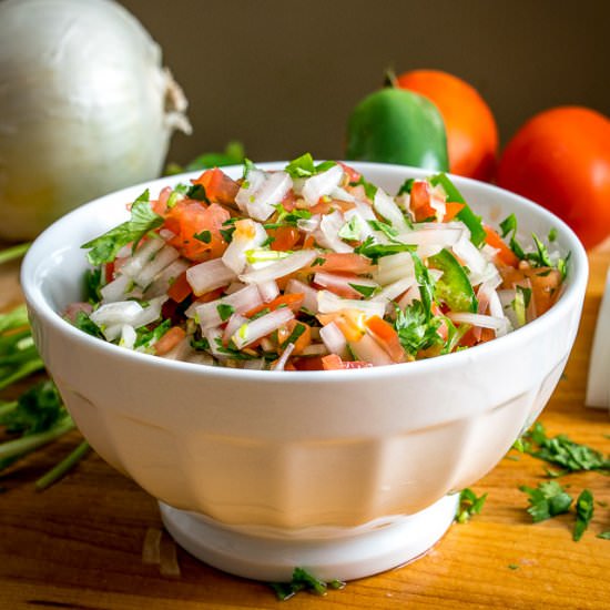 Well-Balanced Pico de Gallo
