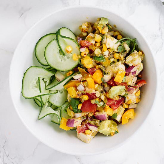 Chopped Chicken Salad