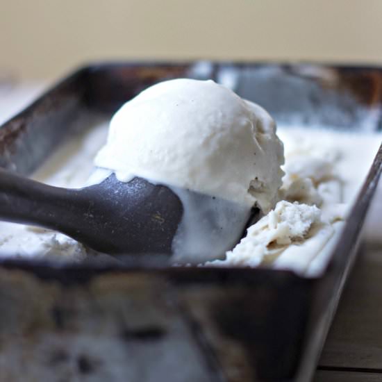 Vanilla Bean Coconut Ice Cream