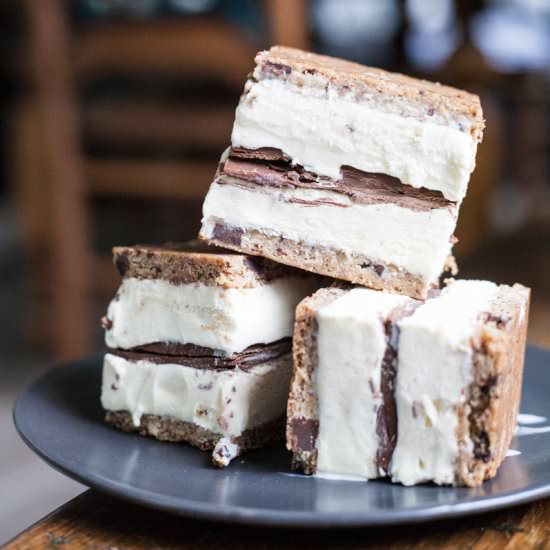 Nutella Ice Cream Sandwiches