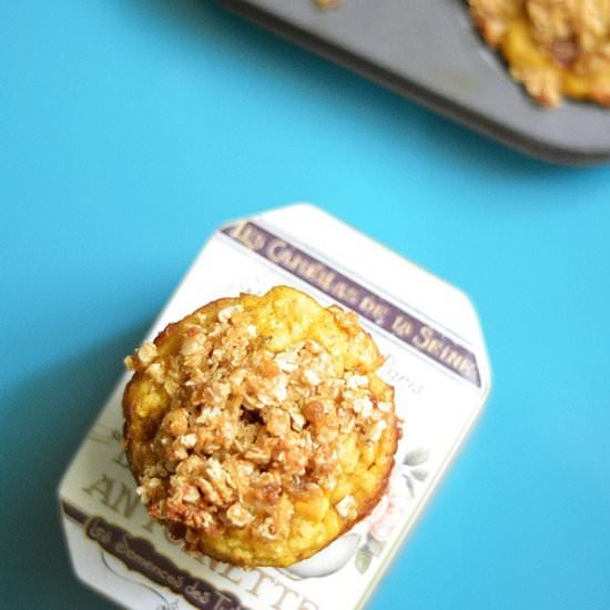 Vegan Tropical Sunrise Muffins
