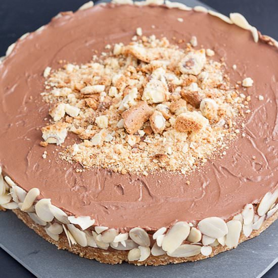 Italian chocolate cheesecake