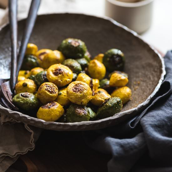 Roasted Baby Squash