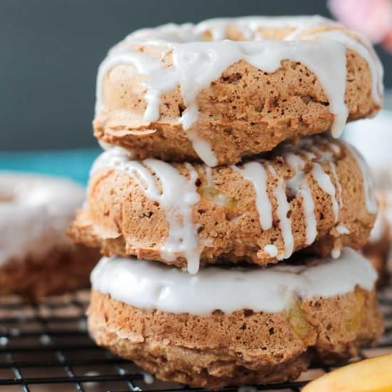 Peaches & Cream Donuts