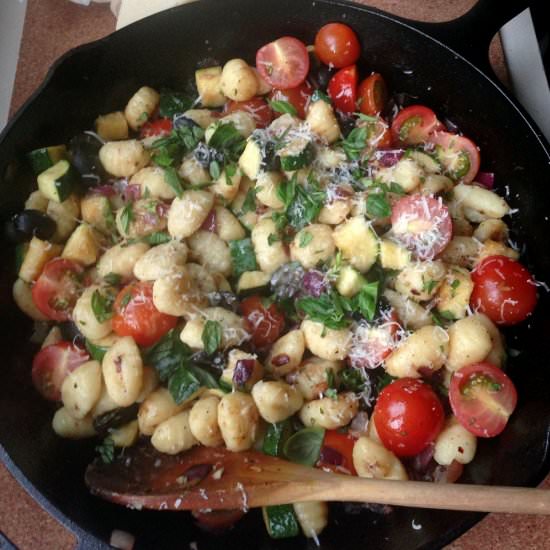 Summer Gnocchi Skillet