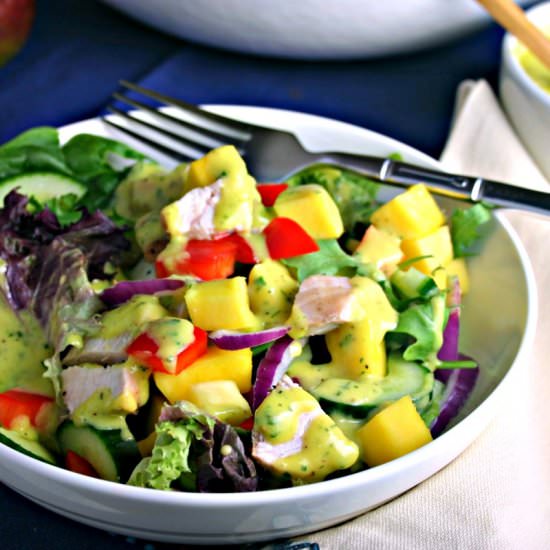 Mango Chicken Chopped Salad