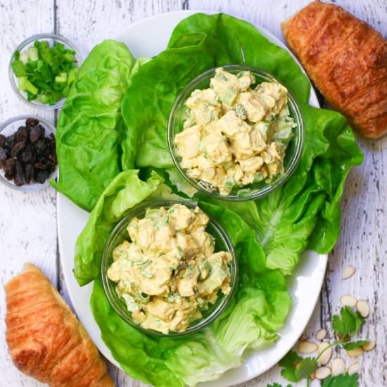 Curried Chicken Salad Wraps