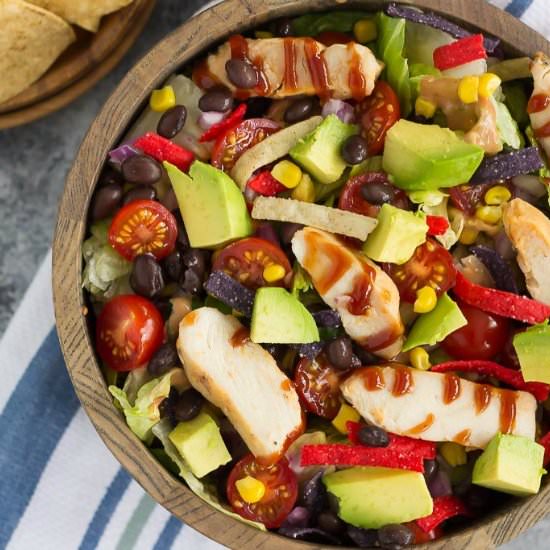 Barbecue Ranch Chicken Salad