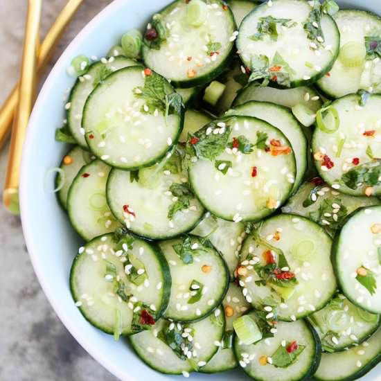 Asian Cucumber Salad
