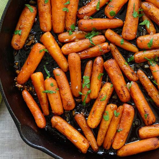 Honey Balsamic Carrots