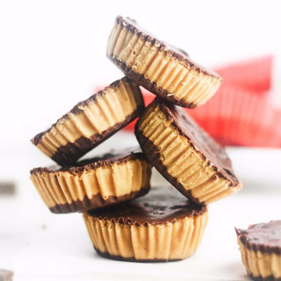 Skinny Dark Chocolate PB Cups