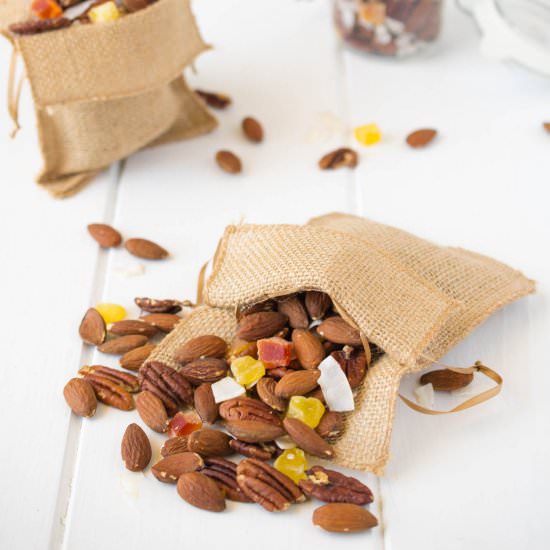 Tropical trail mix