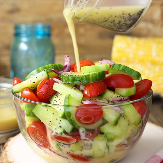 Cucumber Tomato Salad