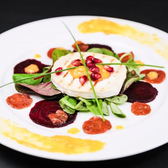 Grilled Goat Cheese