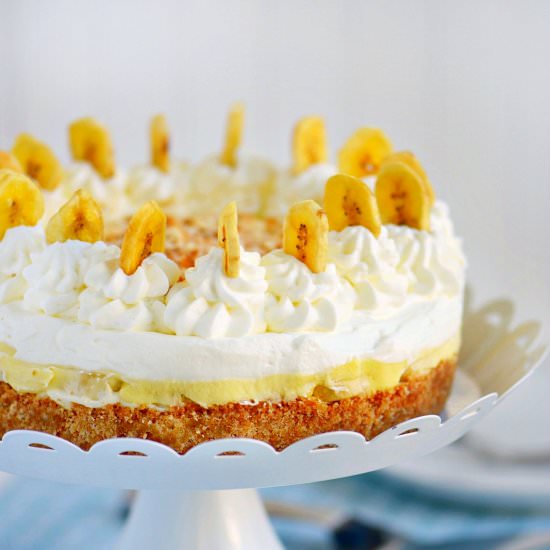 Banana Cream Pudding Cheesecake