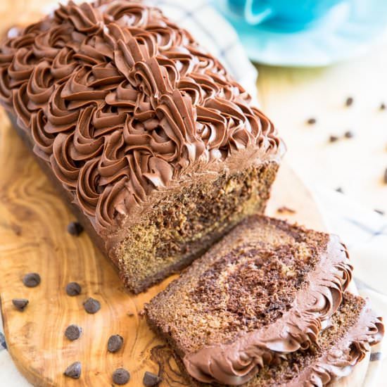 Marbled Chocolate Banana Bread