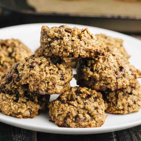 Chocolate Chip Banana Cookies