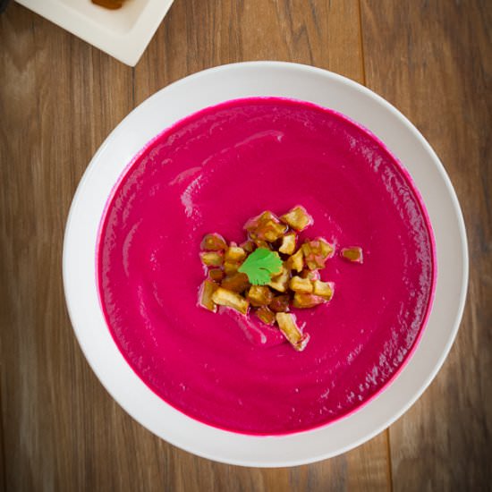 Beet Sweet Potato Soup
