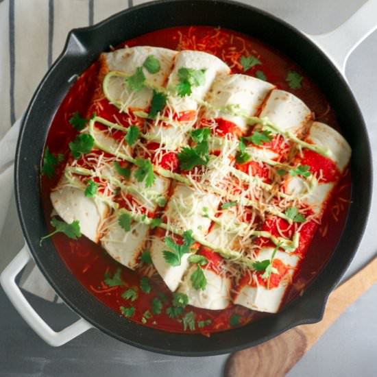 Skillet Enchiladas