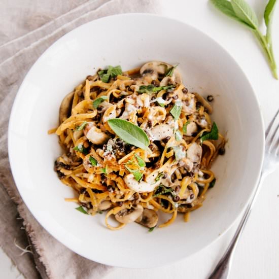 Butternut Squash Noodles