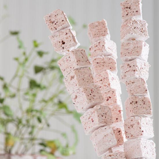 Raspberry Marshmallows