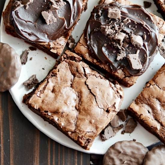 Thin Mint Brownies