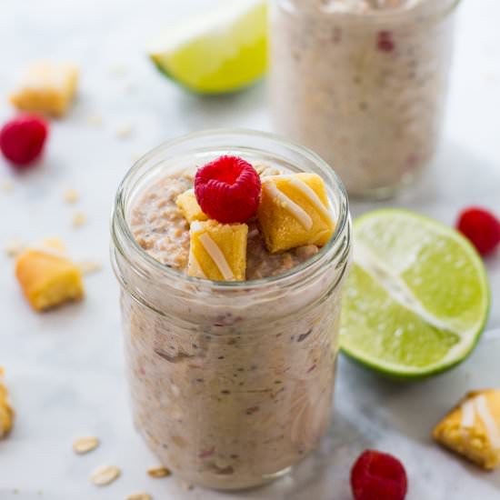 Key Lime Cheesecake Overnight Oats
