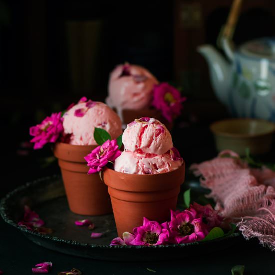 Rose Ice Cream