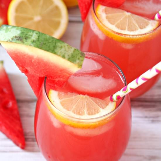 Watermelon Lemonade Cocktail