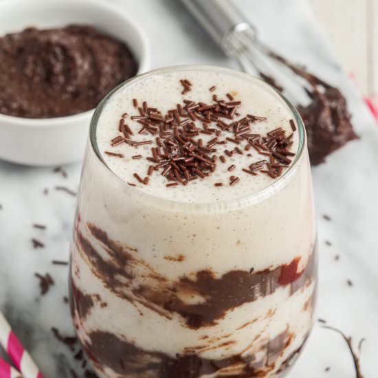 Brownie Batter Swirl Smoothie